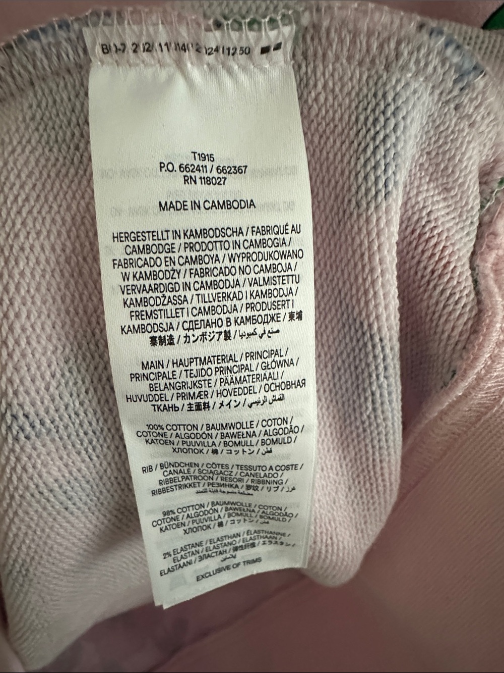 Boden Rosa Pink Floral Crewneck Sweatshirt - Picture 2 of 5